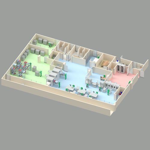 Sala de esterilización para centro sanitario - CSSD Design - TBT Medical - para el sector médico / modular / móvil