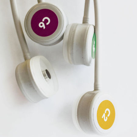 Electrodo ECG de monitorización - QuickOne® - Cardiolex - de un solo uso
