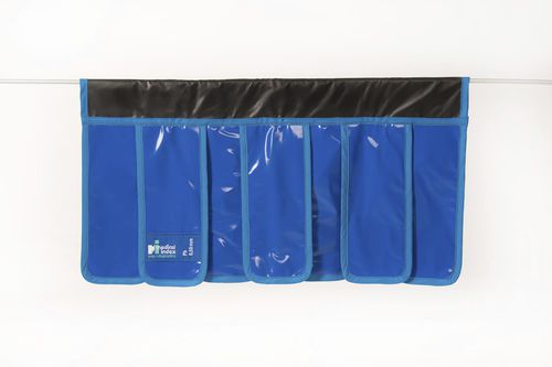 Cortina de radioprotección rayos X - Medical Index - montada en sillón de reconocimiento