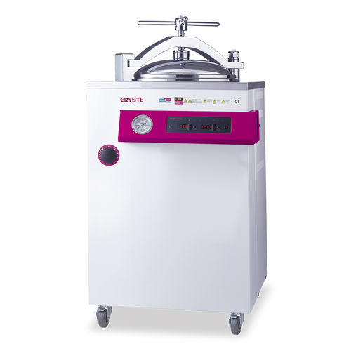 Autoclave de laboratorio - PURISTER - CRYSTE - de vapor / de pie / compacto