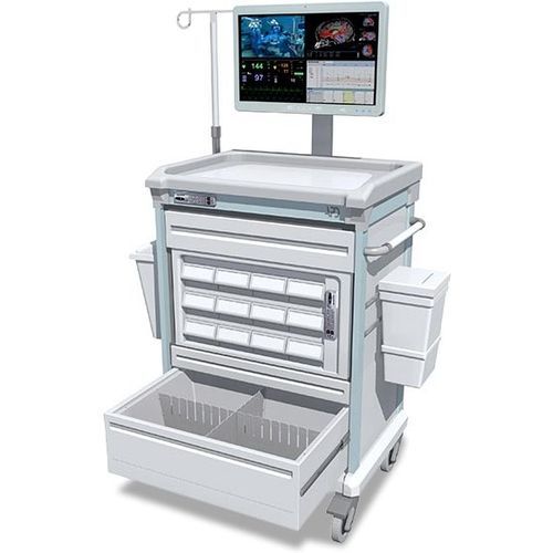 Carro médico - Athos™ Mobit - APD, S.A. - para medicamentos / de dispensación de medicamentos / de aluminio