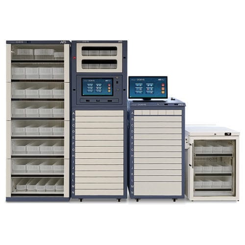 Armario automatizado de dispensación para farmacia - Athos™ Dosys  - APD, S.A. - de suministro / de medicamentos / con ordenador