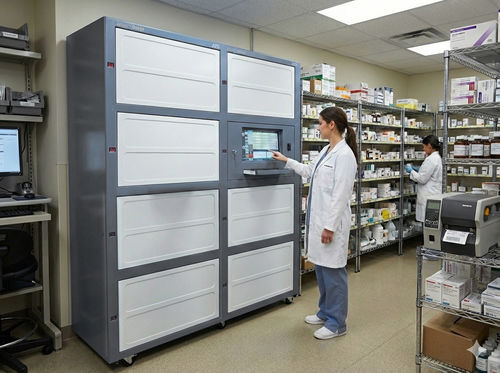 Sistema de gestión y de almacenamiento automatización - Athos™ Dosys - Narcotics - APD, S.A. - de trazabilidad / logística / de medicamentos