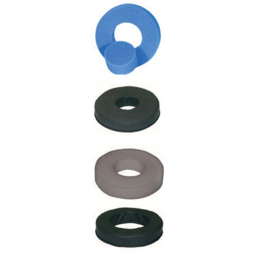 Cojín de posicionamiento de la cabeza - Blue Chip Medical Product - de sujeción / de espuma / en forma de donut
