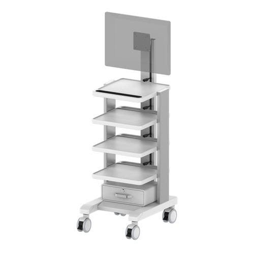 Carro para endoscopia - 1.6M-TR900N-XX - Coriton Instrument Co., Ltd. - médico / para transporte / de aluminio