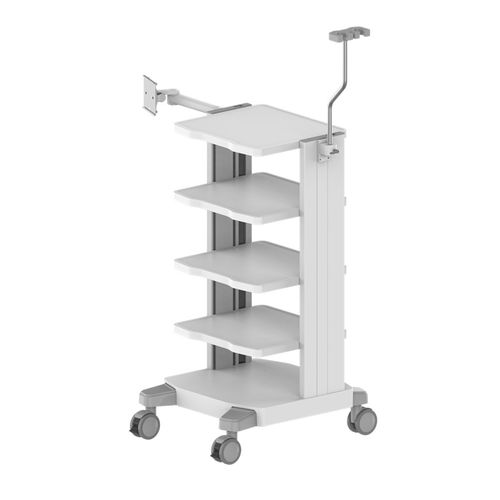 Carro para endoscopia - 1.2M-TR900-12-04  - Coriton Instrument Co., Ltd. - médico / de aluminio / 4 estantes