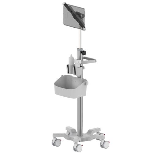 Carro para ecógrafo - RS010C - Coriton Instrument Co., Ltd. - médico / con compartimentos / con soporte para monitor