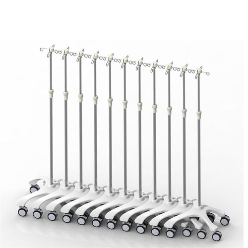Carro para bombas de infusión - RS003 - Coriton Instrument Co., Ltd. - médico / móvil / de altura variable
