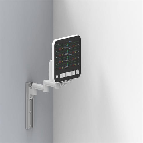 Brazo de soporte para monitor - Coriton Instrument Co., Ltd. - articulado / giratorio / médico