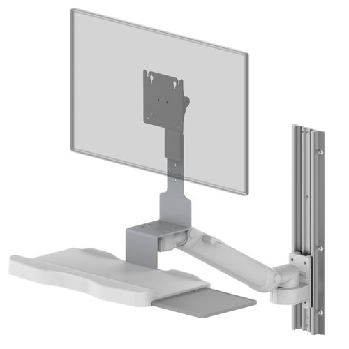 Brazo de soporte de altura regulable - WM800 - Coriton Instrument Co., Ltd. - giratorio / para monitor / para instrumental