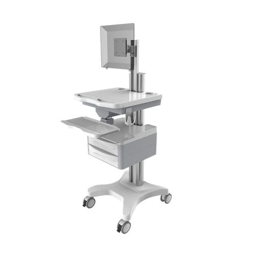 Carro informático médico - TR800-09145 - Coriton Instrument Co., Ltd. - para panel PC / de altura variable