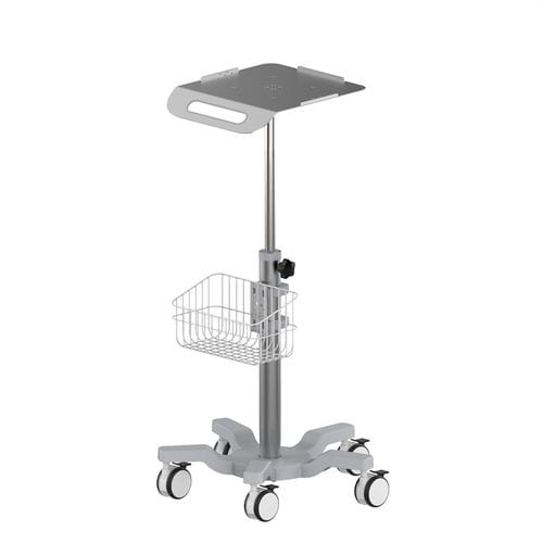 Carro para ECG - RS010C-100 - Coriton Instrument Co., Ltd. - médico / de acero inoxidable / con canasta