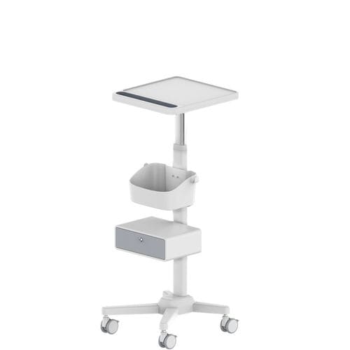 Carro para ECG - RS008 - Coriton Instrument Co., Ltd. - médico / 1 cajón / con compartimentos