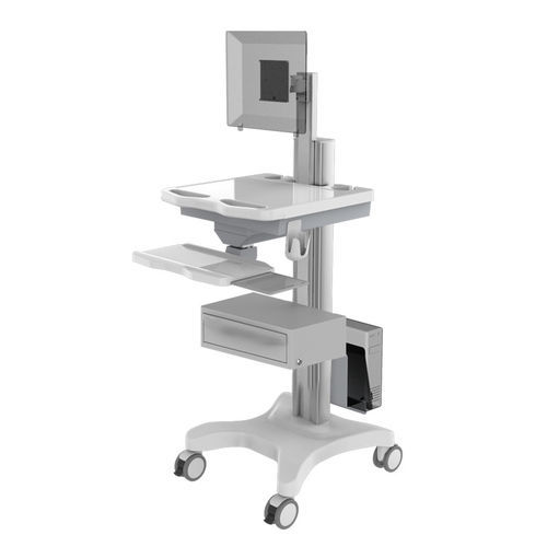 Carro informático para panel PC - TR800-200-1 - Coriton Instrument Co., Ltd. - point of care / con cajón / de altura variable
