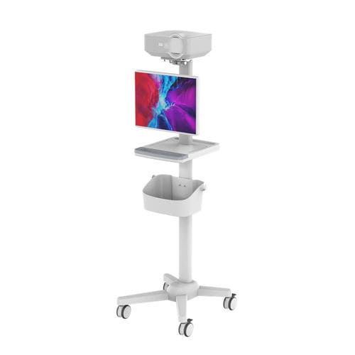 Carro informático point of care - RS008 - Coriton Instrument Co., Ltd. - seguro / modular