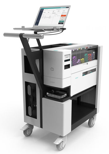 Sistema de etiquetado para tubos de laboratorio - HENm mobile - Energium Co., Ltd. - automático