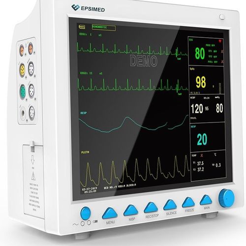 Monitor de paciente portátil - MN-120 - EPSIMED - compacto / ECG / RESP