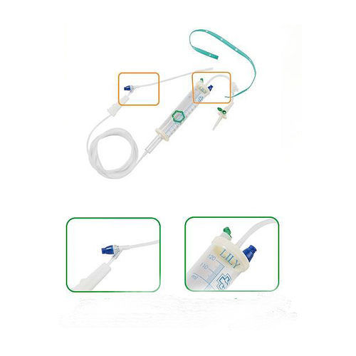Set de perfusión con cámara de goteo - 1102001 - Lily Medical Corporation - con conector en Y