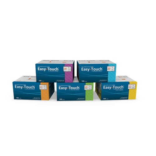 Jeringa de insulina - EasyTouch U-100 - MHC Medical Products - desechable