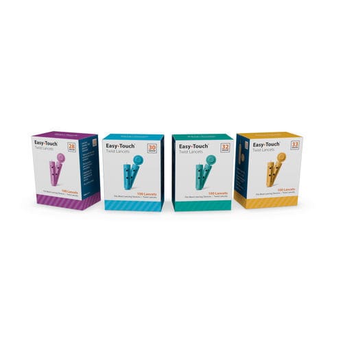 Lanceta estériles - EasyTouch Twist - MHC Medical Products