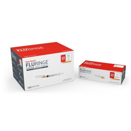 Jeringa 1 ml - EasyTouch® Fluringe® - MHC Medical Products - 3 ml / de seguridad