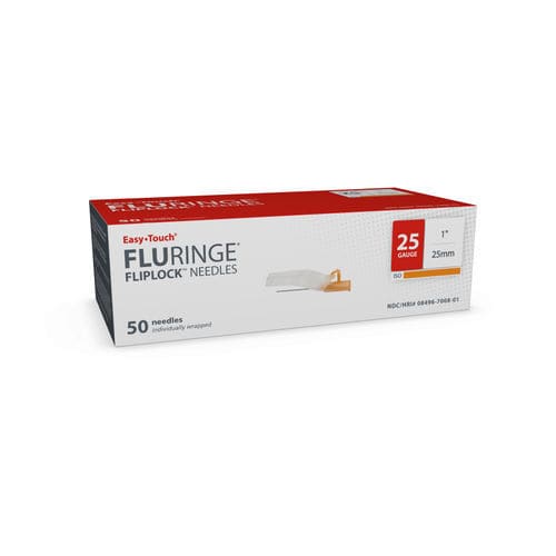 Aguja de seguridad - EasyTouch® Fluringe® FlipLock™ - MHC Medical Products - 25 G