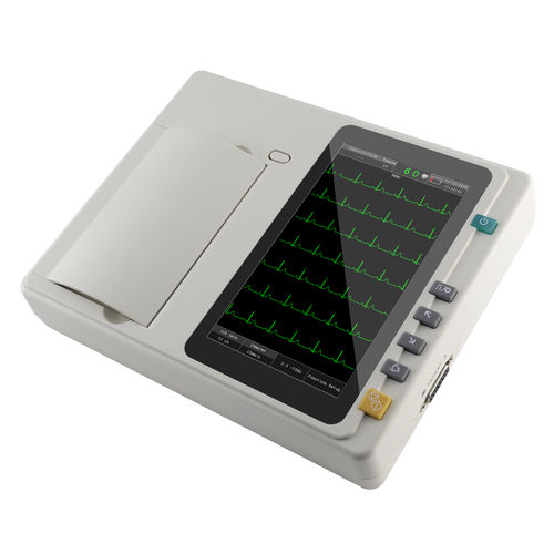 Electrocardiógrafo para diagnóstico en reposo - ECG 301 - Nanjing Shuangwei Biotechnology - 3 canales / digital / con impresora