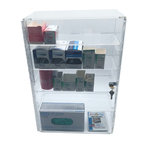 Armario de seguridad - 184003 - Omnimed - para instrumental quirúrgico / con estante / con puerta