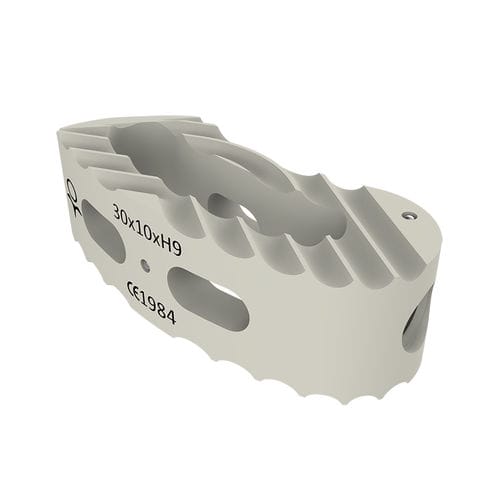 Caja intersomática lumbar - TALOS - Osimplant - vía transforaminal / de PEEK