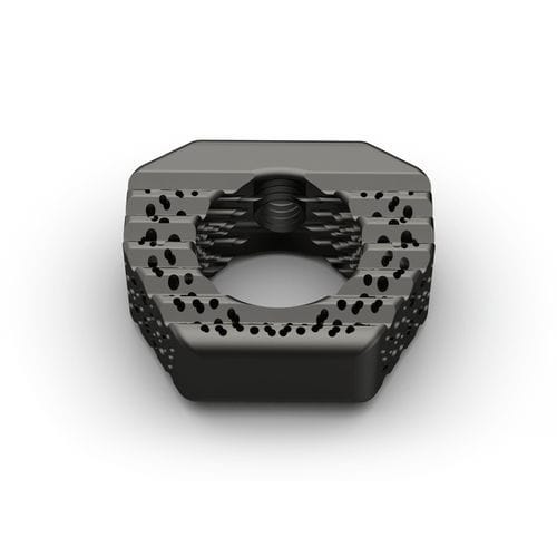 Caja intersomática cervical - TERRACOTTA-C - Osimplant - vía anterior / de titanio