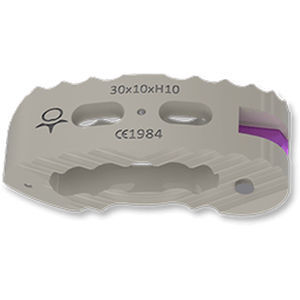 Caja intersomática lumbar - FIDES - Osimplant - vía transforaminal / de PEEK