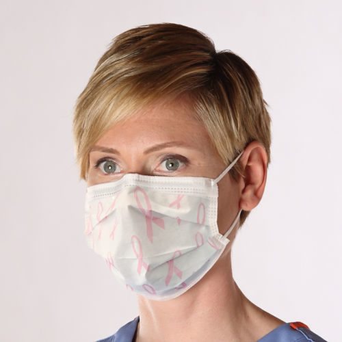 Mascarilla de protección semimáscara - Ribbon - Prestige Ameritech - caja de 50 / rosa