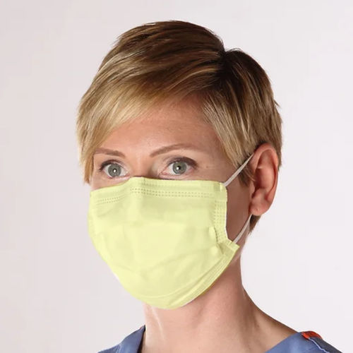 Mascarilla de protección semimáscara - FM81000 - Prestige Ameritech - caja de 50 / amarilla