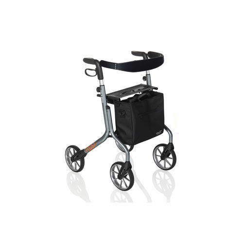 Andador con ruedas con 4 ruedas - Let’s Move - Stander - marco de aluminio / con asiento / de altura regulable