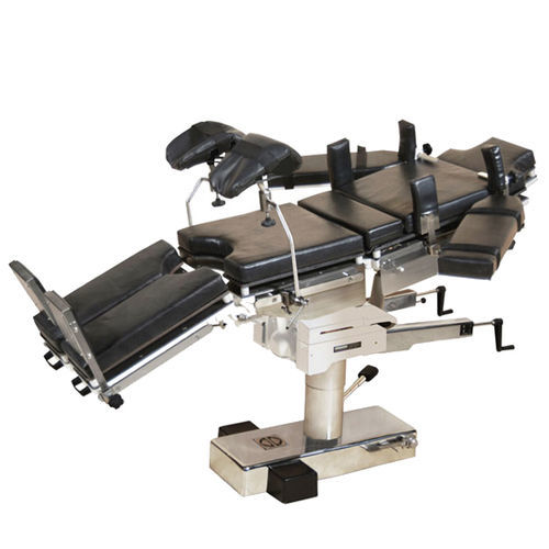 Mesa de operaciones universal - 200-DX - Strongman Ideal Engineering Services - hidráulica / basculante / de acero inoxidable