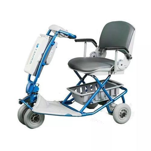 Scooter para movilidad reducida eléctrico - Lite - Tzora Active Systems - con 4 ruedas / con cesto / plegable