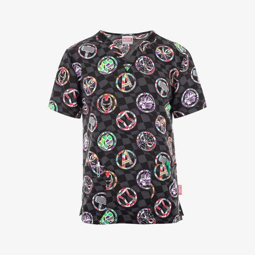 Túnica sanitaria unisex - Tooniforms Pick A Hero - Uniform Advantage - L / XL / M