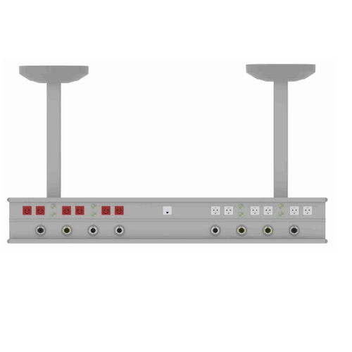 Columna de distribución de techo - MG-YOYA-A - Megasan Medical Gas Systems - para cuidados intensivos / para quirófano