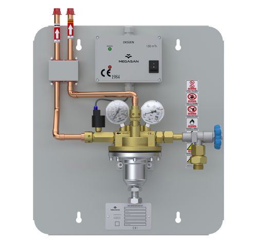 Regulador de presión O2 - MG-YBDT - Megasan Medical Gas Systems - de aire / de CO2 / N2O