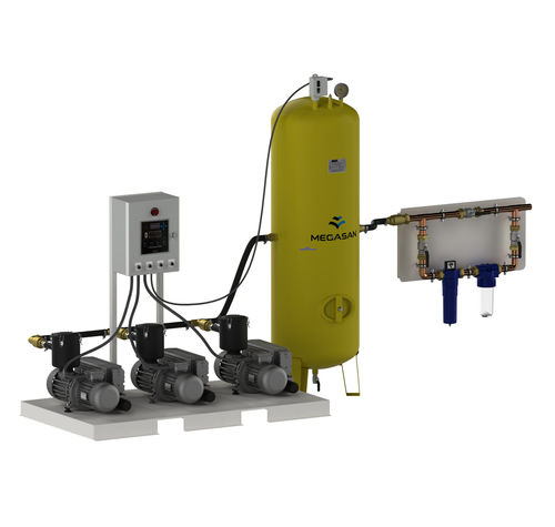 Sistema de vacío médico - MG-VSE series - Megasan Medical Gas Systems