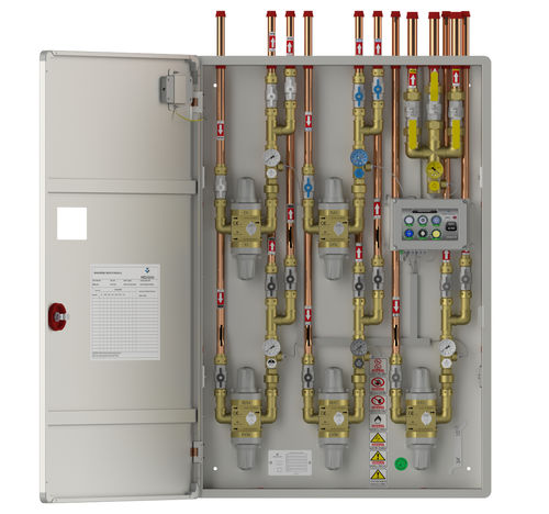 Unidad de control de gas - MG-BKAx-y - Megasan Medical Gas Systems - médica / de centrales de gases médicos / de monitorización