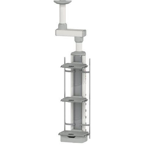 Brazo de distribución de techo - MG-YOD-T - Megasan Medical Gas Systems - para cuidados intensivos / para quirófano / articulado