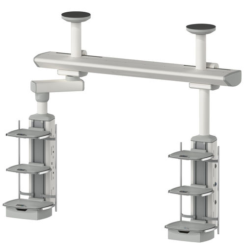 Columna de distribución de techo - MG-YBP-C - Megasan Medical Gas Systems - para cuidados intensivos / para quirófano / 2 brazos