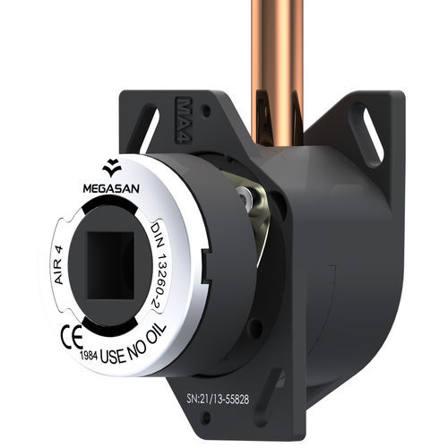 Toma DIN - MGS-xP-Dx - Megasan Medical Gas Systems - de gases médicos