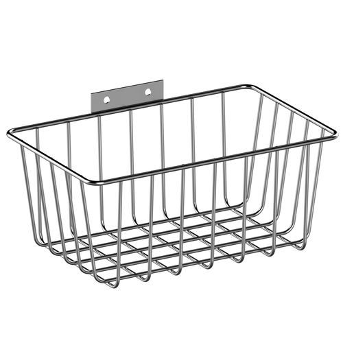 Canasta para almacenamiento - MG- SPT - Megasan Medical Gas Systems - de acero inoxidable / de pared / retráctil