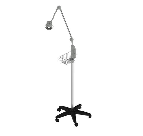 Lámpara para exploración led - MG-LM-AH - Megasan Medical Gas Systems - con ruedas / flexible / con altura regulable