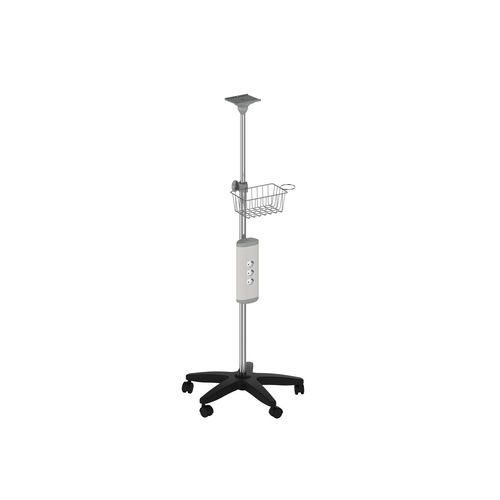 Carro médico - MG-MAR - Megasan Medical Gas Systems - para monitor / para transporte / de acero inoxidable
