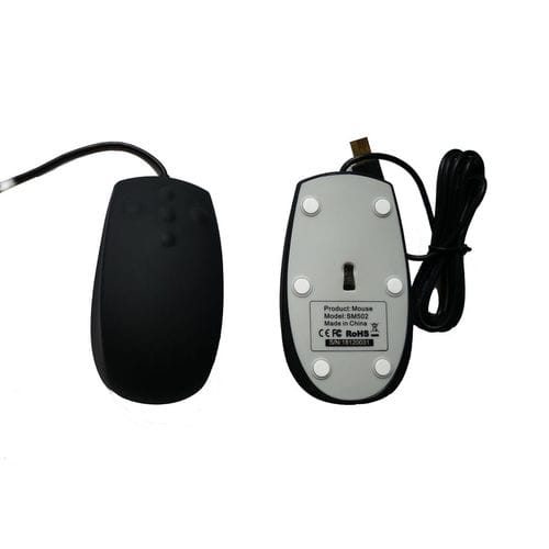 Ratón médico láser - SM502 - PAC Technology - USB / de silicona / impermeable