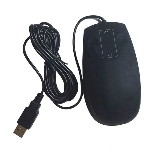 Ratón médico láser - P-M4-LS - PAC Technology - con scroll táctil / de silicona / impermeable