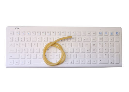 Teclado internacional - P-WL50 - PAC Technology - de caucho de silicona / de silicona / antibacterias